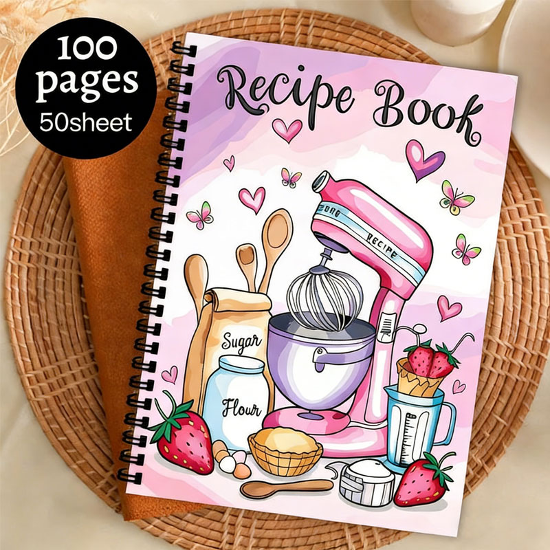 Meal Prep Plan - Tarif Günlüğü 100 Sayfa Boş Yemek