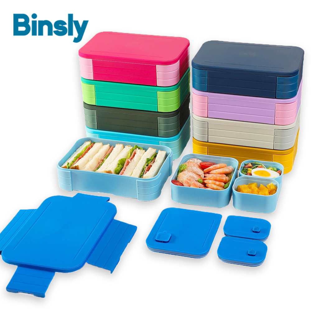 Meal Prep For Office - Modern Bento Öğle Yemeği Kutusu 4