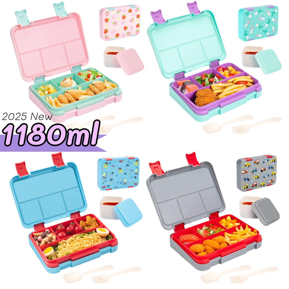 Meal Prep For Office - 40 oz Karikatür Desen Bento yemek