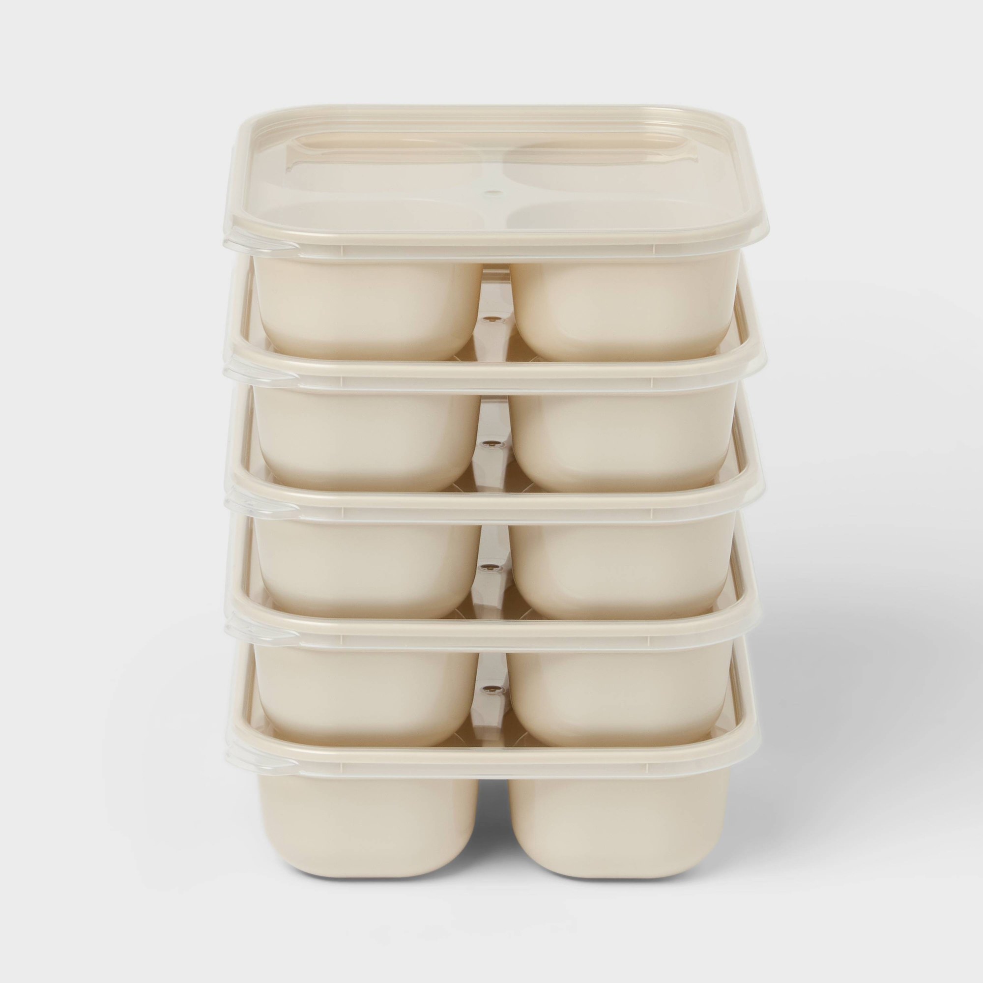 Meal Prep Oatmeal - 10 adet yulaf ezmesi plastik bölmeli