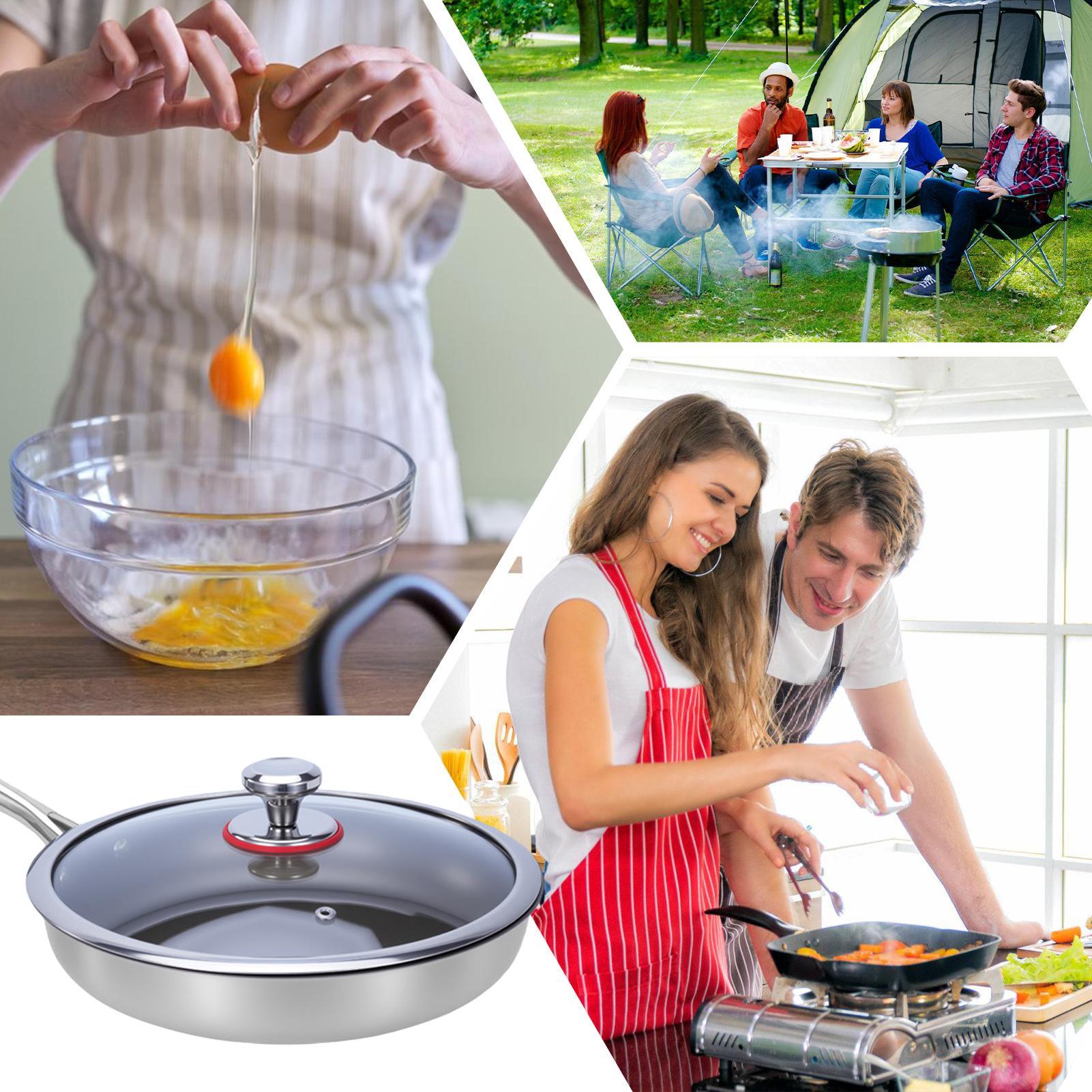 Titanyum Pişirme Tavası Yapışm - Meal Prep Glass incelemesi ve fiyatı