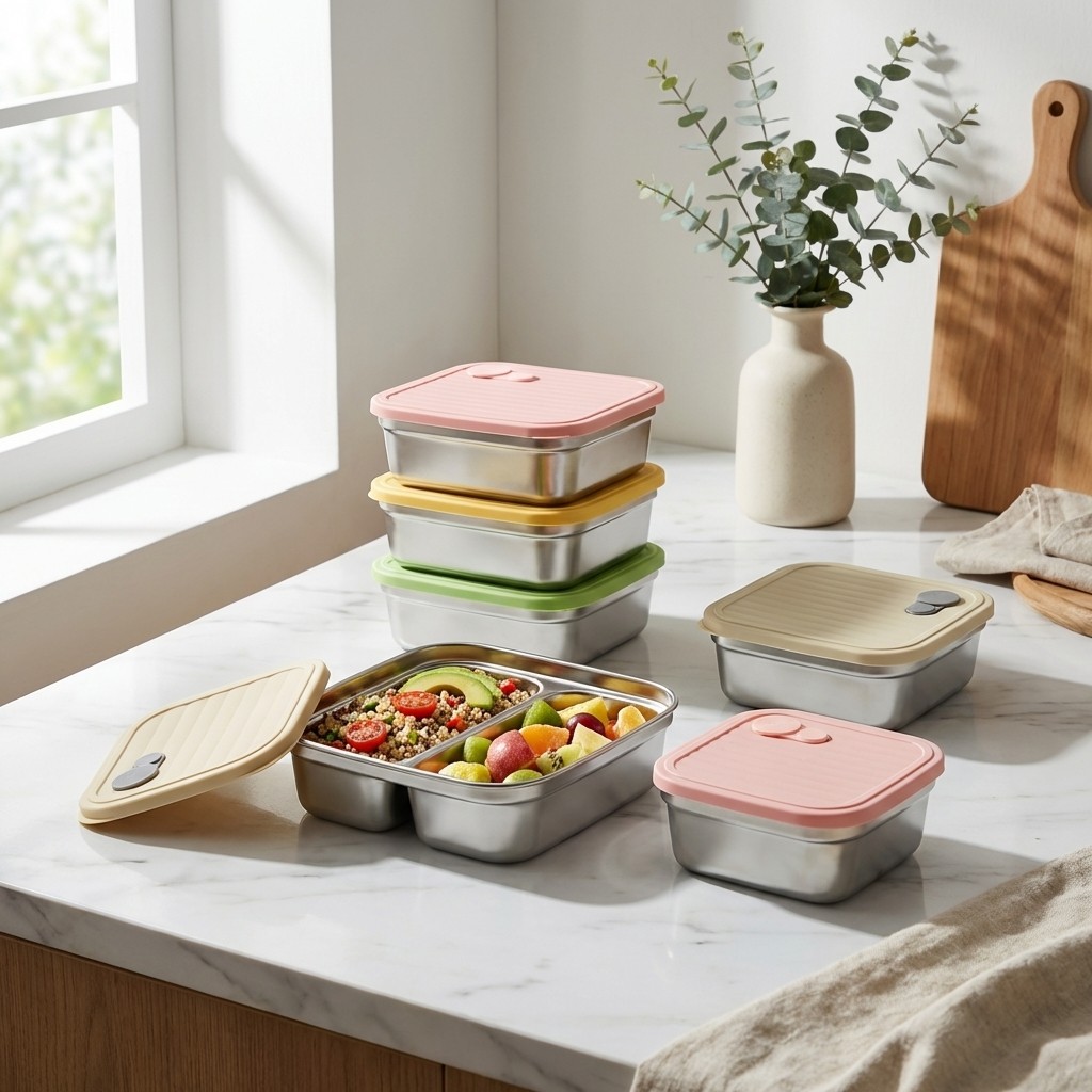 Meyve Sebze Saklama Kabı İstif - Meal Prep Freezer incelemesi ve fiyatı