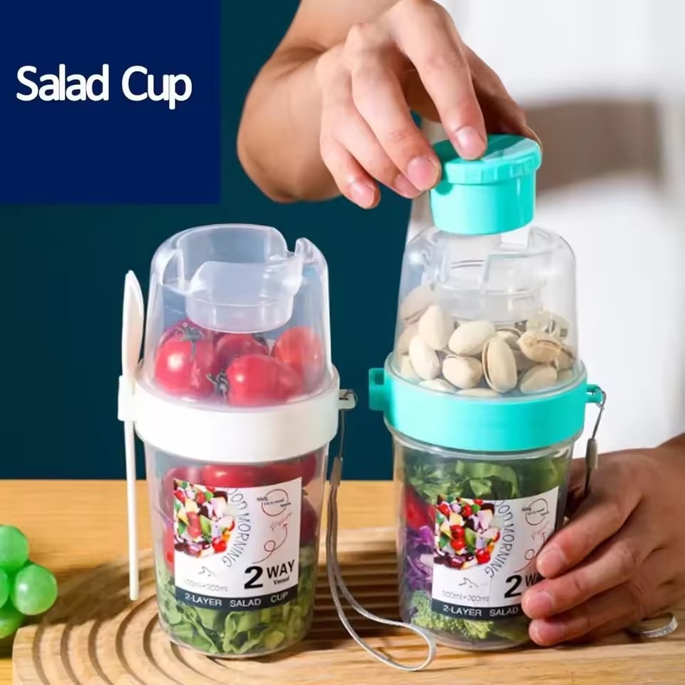 Salata Yulaf Ezmesi Kabı 500ml - Meal Prep Oatmeal incelemesi ve fiyatı