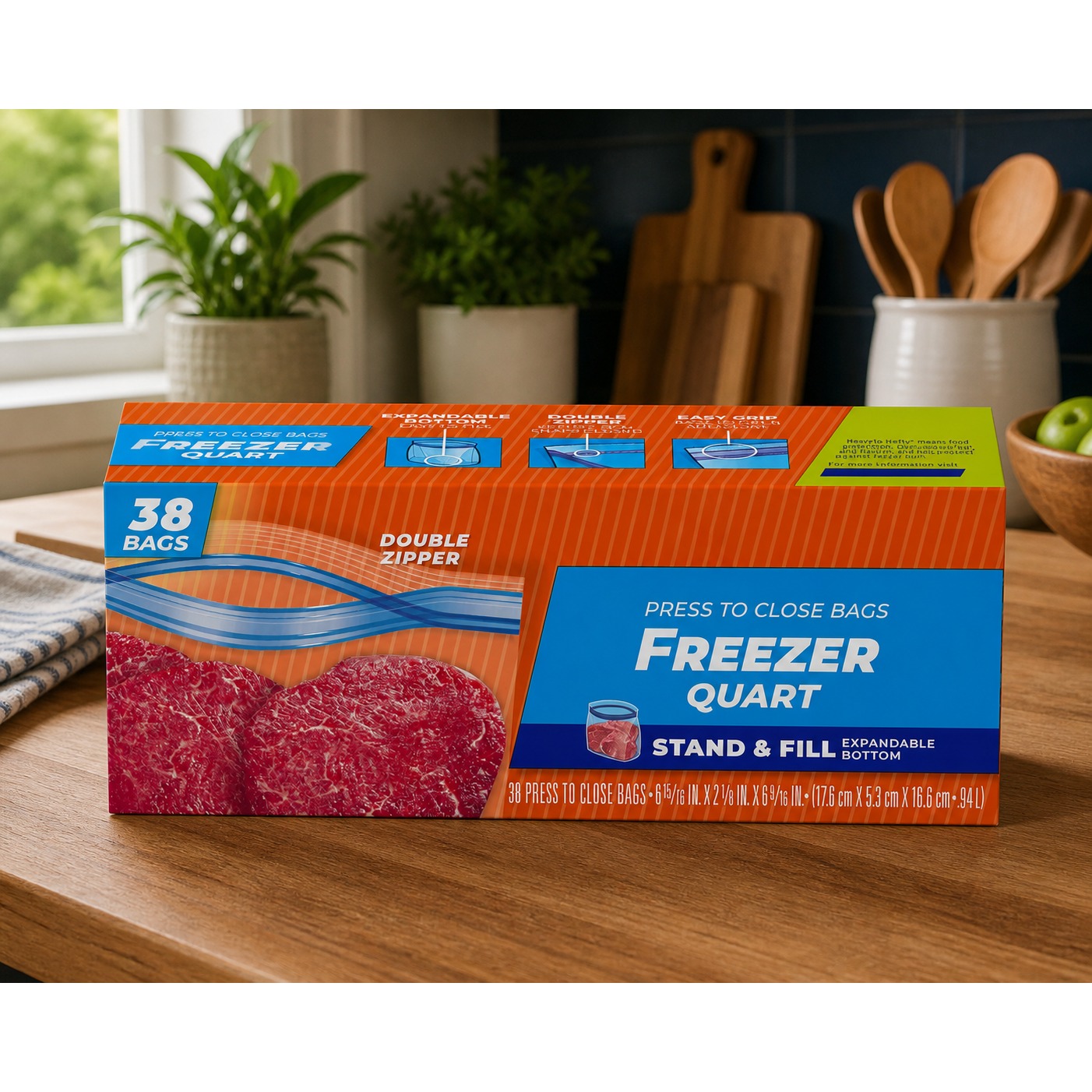 38 adet Quart Dondurucu Gıda S - Meal Prep Freezer incelemesi ve fiyatı