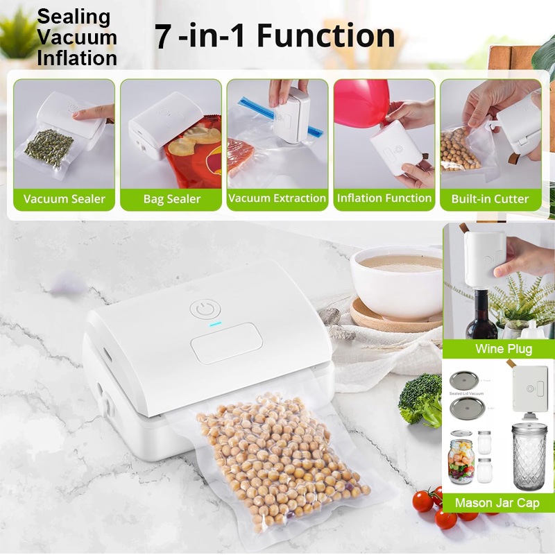 Benzersiz 7'si 1 Arada Otomati - Meal Prep Vacuum Seal incelemesi ve fiyatı
