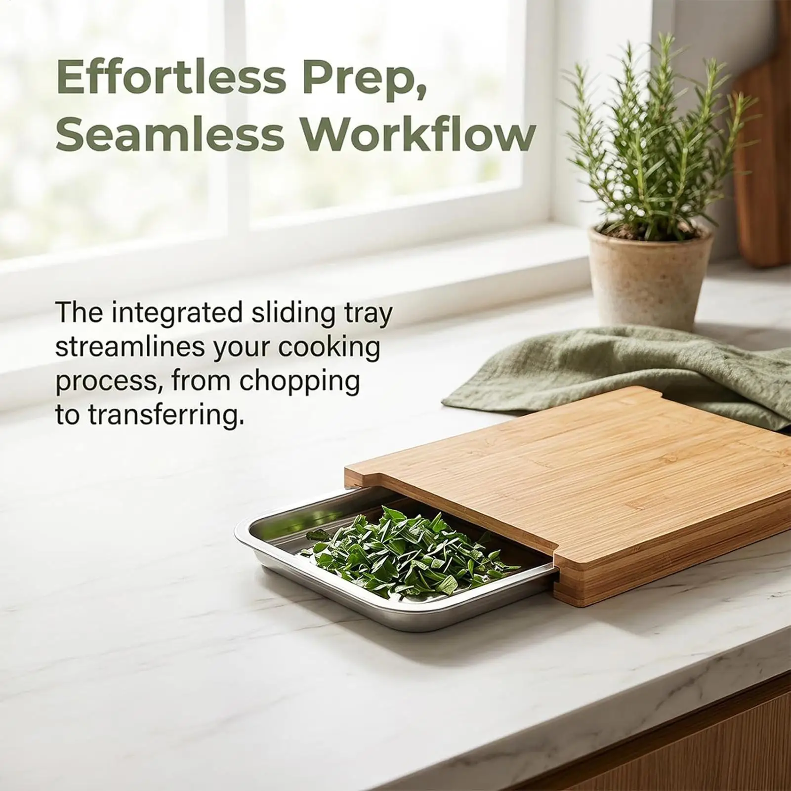 Ahşap Kesme Tahtası Kaymaz Yem - Meal Prep Veggie incelemesi ve fiyatı
