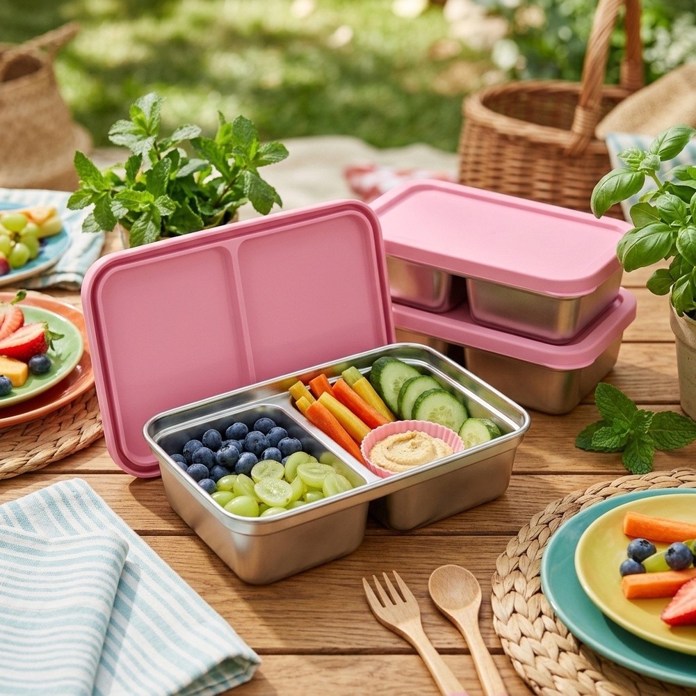 Çocuklar için 2 Bölmeli İstifl - Meal Prep Snacks For Toddlers incelemesi ve fiyatı