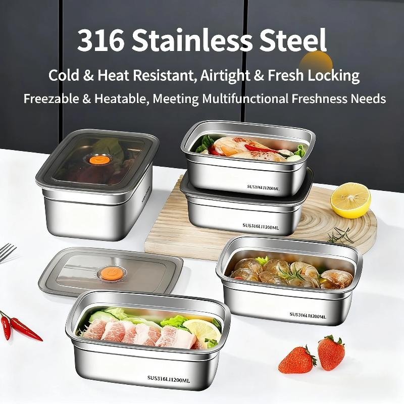 (BF06) Paslanmaz Çelik Kamp Öğ - Meal Prep Freezer incelemesi ve fiyatı