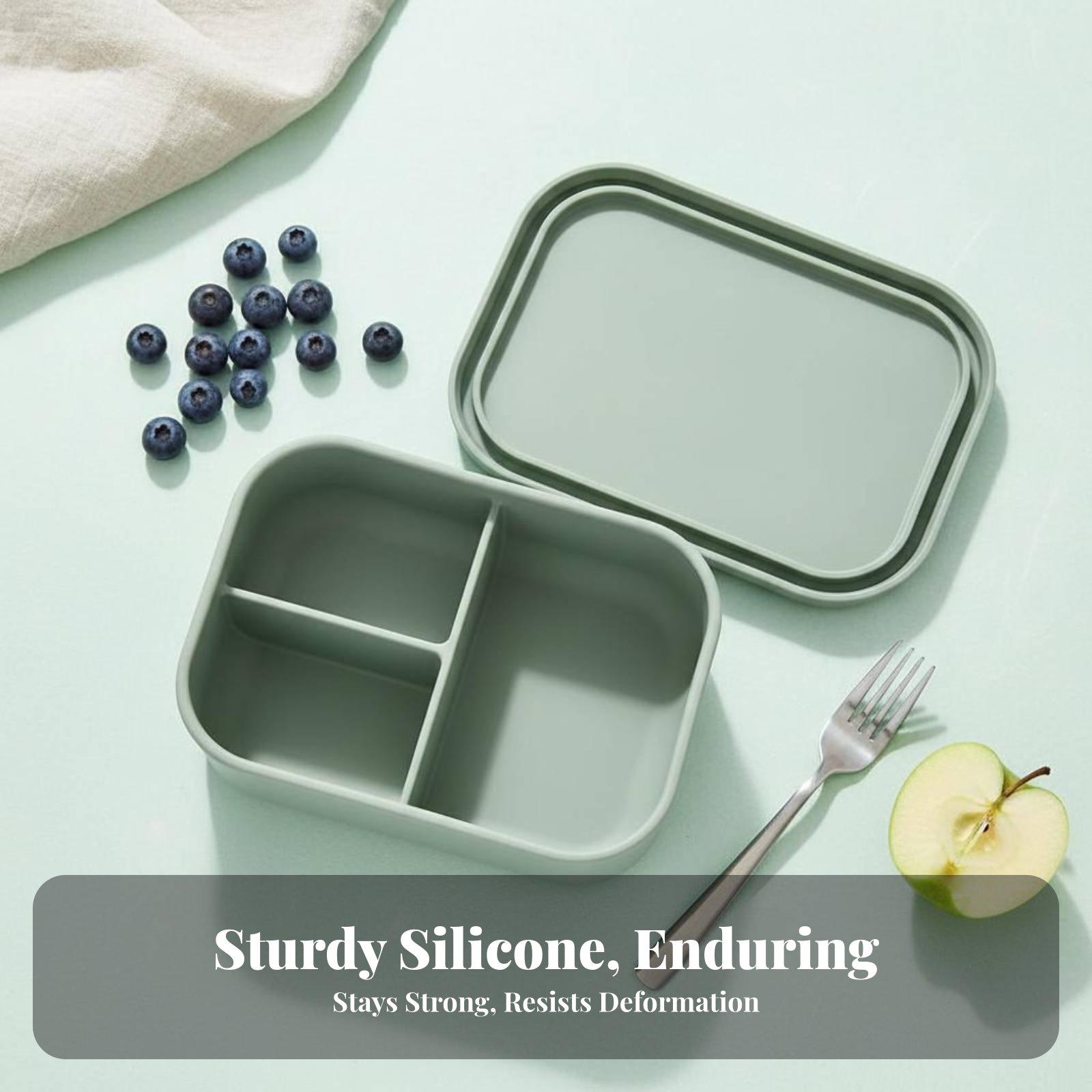 Gıda Sınıfı Silikon Öğle Yemeğ - Meal Prep For Office incelemesi ve fiyatı