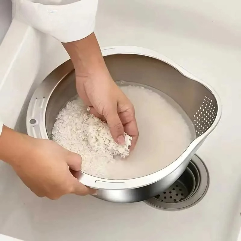 Paslanmaz Çelik Pirinç Yıkama  - Meal Prep Plan incelemesi ve fiyatı