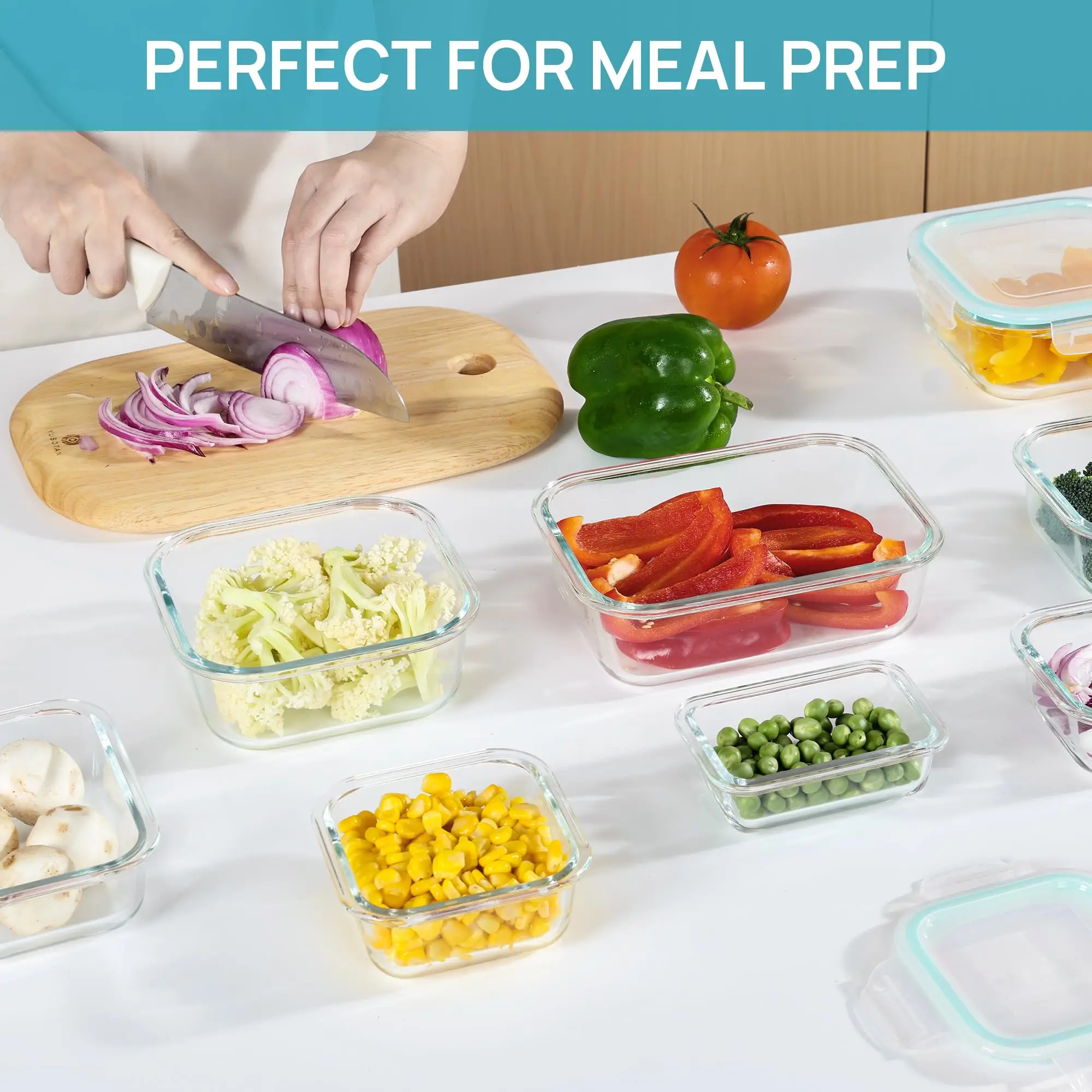 Cam Öğle Yemeği Kutusu Gıda Sa - Meal Prep Glass incelemesi ve fiyatı