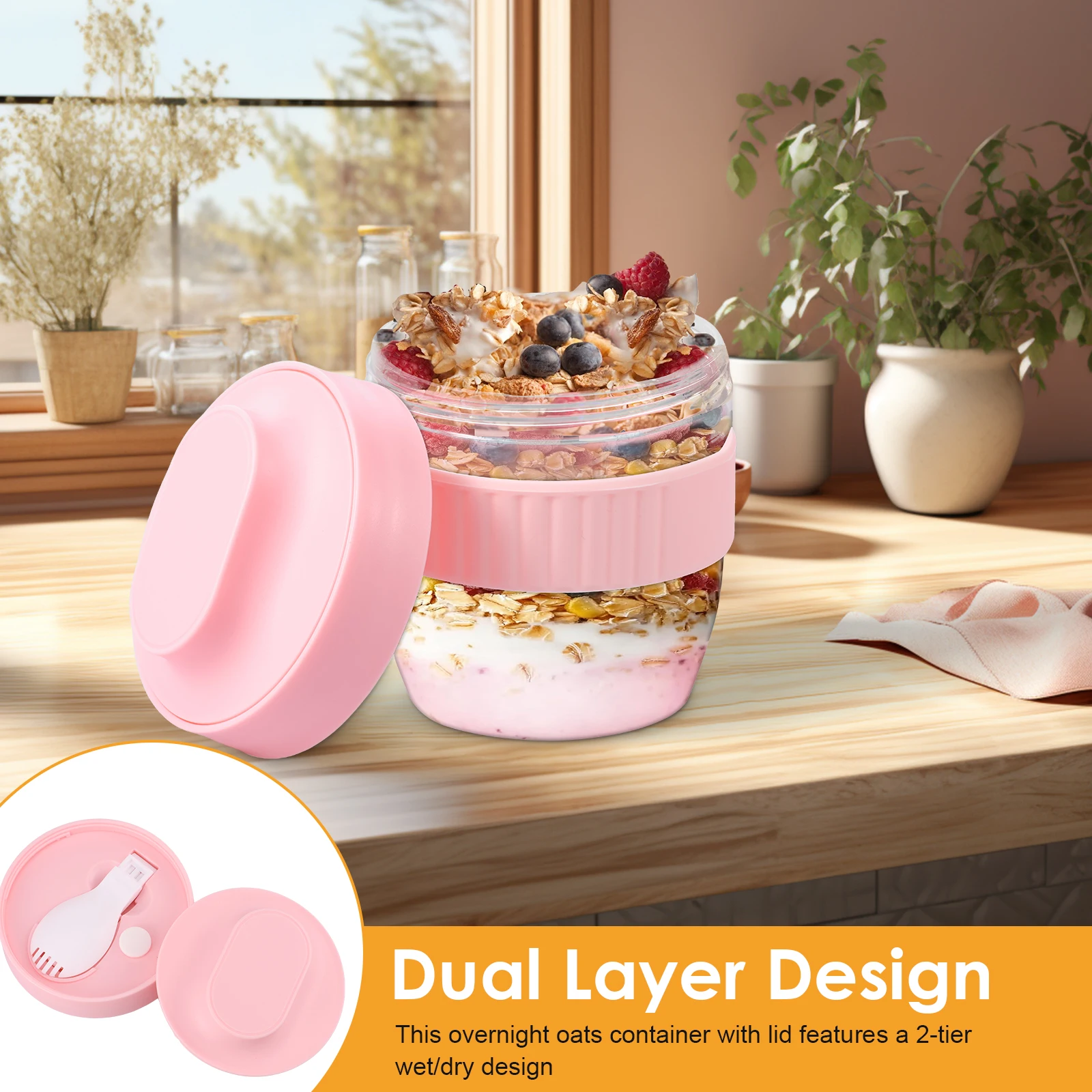 Çift Katmanlı Gece Boyu Yulaf  - Meal Prep Oatmeal incelemesi ve fiyatı
