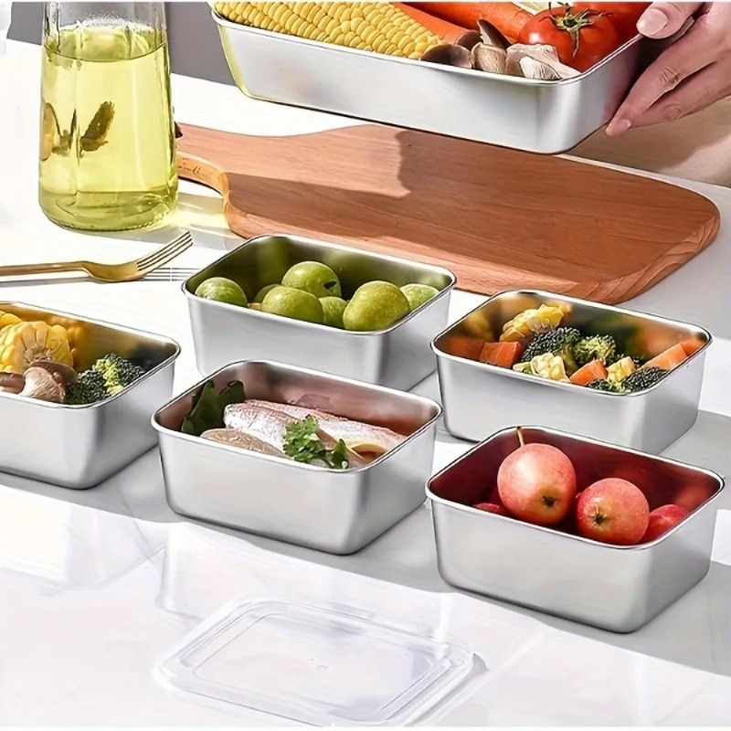 5 Parça Paslanmaz Çelik Gıda S - Meal Prep For Office incelemesi ve fiyatı